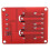Modulo relè a 2 canali rosso 5 V 50x41x18,5mm 11