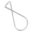 100Pcs Hanging Hook Galvanized Steel Automatic Rebound Clips Ceiling Decorative Buckles 12