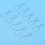 100Pcs Hanging Hook Galvanized Steel Automatic Rebound Clips Ceiling Decorative Buckles 8