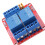 Modulo relè a 2 canali rosso 5 V 50x41x18,5mm 5