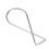 100Pcs Hanging Hook Galvanized Steel Automatic Rebound Clips Ceiling Decorative Buckles 7