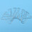 100Pcs Hanging Hook Galvanized Steel Automatic Rebound Clips Ceiling Decorative Buckles 5