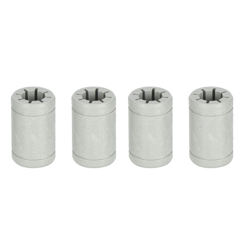 4 pezzi LM8UU ABS grigio albero cuscinetto RJMP-01-08 1