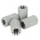 4 pezzi LM8UU ABS grigio albero cuscinetto RJMP-01-08 13
