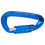 Moschettone autobloccante da 12 kN 80x40 mm Blu 15