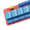 Modulo relè ottico verde a 8 canali 24V 141.5x50x18.5mm 10