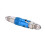 Edelstahlschaltautobremse Flüssigkeits-Quick-Release-Adapter Universell Blau 4