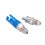 Edelstahlschaltautobremse Flüssigkeits-Quick-Release-Adapter Universell Blau 12