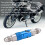 Edelstahlschaltautobremse Flüssigkeits-Quick-Release-Adapter Universell Blau 3