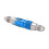 Edelstahlschaltautobremse Flüssigkeits-Quick-Release-Adapter Universell Blau 13