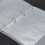Shell Raccoglitore trasparente a 6 fori, pagina interna, 6 pagine 6