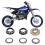 Kit di anelli cuscinetto per barra dello sterzo PW50, 6 pezzi, 1981-2019 16