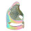 Thimble NonSlip Adjustable Colorful Brass Finger Protector 2 Models for Daily Sewing(S ) 14