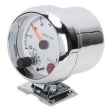 3,75 Zoll 0-8000 U/min Tachometer mit 7 Farbigen Hintergrund für 4/6/8 Zylinder Fahrzeuge