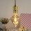 LED Retro Piramide 4W E27 17,5x12,5x12,5 cm Calda 10
