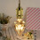 LED Retro Piramide 4W E27 17,5x12,5x12,5 cm Calda 13
