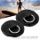 Anello a D Patch Kayak PVC Fitting di fissaggio Nero 50g 10