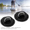 Anello a D Patch Kayak PVC Fitting di fissaggio Nero 50g 8