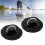 Anello a D Patch Kayak PVC Fitting di fissaggio Nero 50g 16