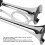 Double trompettes 12 V 150 dB chromé noir 5
