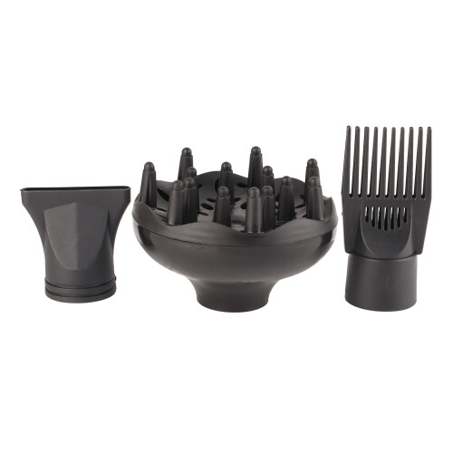 Ensemble de buses diffuseuses pour sèche-cheveux 3 pièces ABS Ø5 cm Sèche-cheveux 1