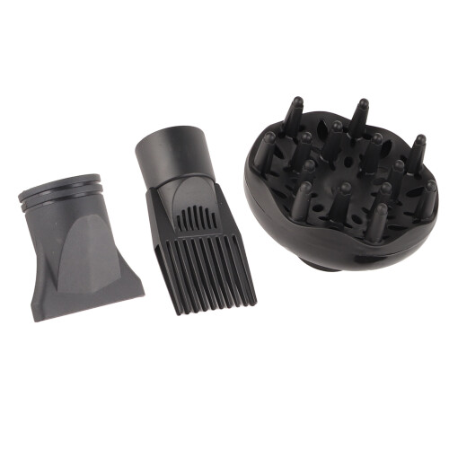 Ensemble de buses diffuseuses pour sèche-cheveux 3 pièces ABS Ø5 cm Sèche-cheveux 2