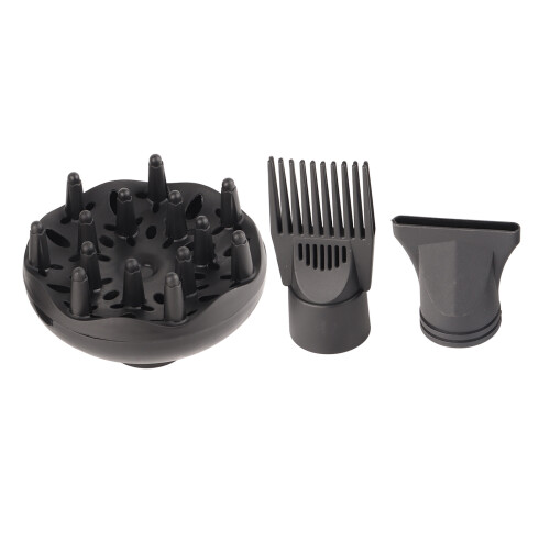 Ensemble de buses diffuseuses pour sèche-cheveux 3 pièces ABS Ø5 cm Sèche-cheveux