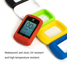 Coque en silicone pour ordinateur de vélo G/G+ 79x51mm noir