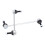 Link della barra stabilizzatrice K80899 Nero per Mustang 2005-2014 4
