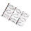 Adesivo tatuaggio per capelli 9 pezzi ED-010–018 11x16cm 11