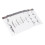 Adesivo tatuaggio per capelli 9 pezzi ED-010–018 11x16cm 16