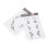 Adesivo tatuaggio per capelli 9 pezzi ED-010–018 11x16cm 14
