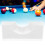 Marqueur de position de balle en acrylique clair 40-42g 15