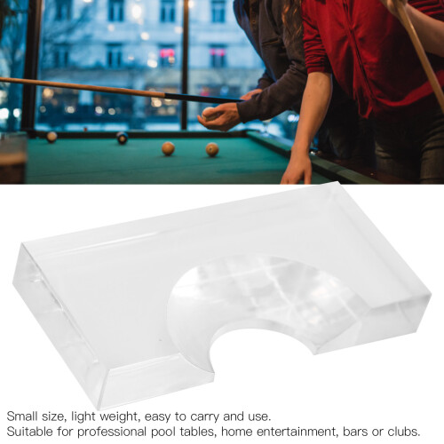 Marqueur de position de boule de billard en acrylique transparent 40-42g 2