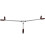 LST-100 Allungatore per gambe 1147 g 53-100 cm Nero 9