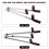 LST-100 Allungatore per gambe 1147 g 53-100 cm Nero 6