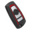 Smart Remote Car Key Shell Case 4 Button Replacement for 5 Series 7 Series 550i 535i 528i X3 8