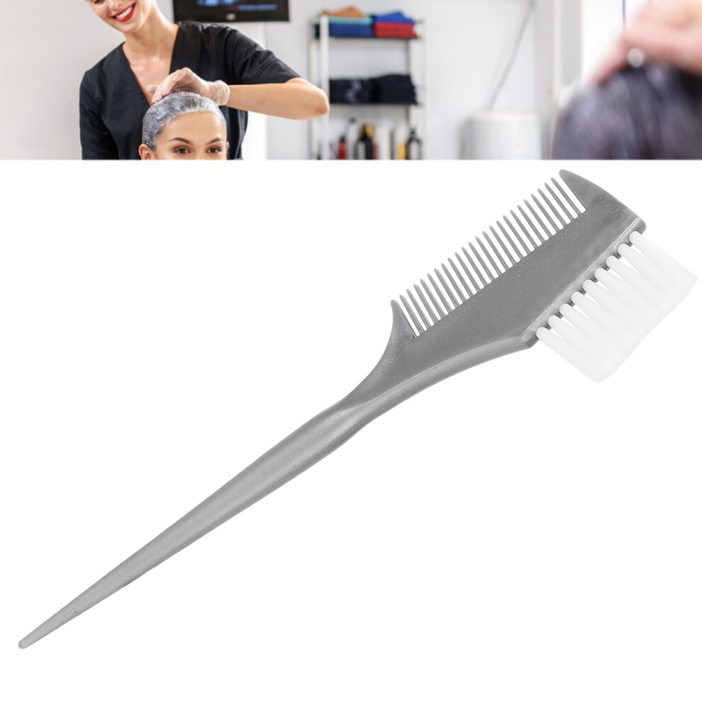 White Professional Salon Hair Coloring Brush Color Tint Applicator Plastic Bleach Dye Brushgreyish