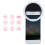 Luce ad anello per selfie 36LED 8x10x2 cm Nero Portatile 13