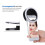 Luce ad anello per selfie 36LED 8x10x2 cm Nero Portatile 10