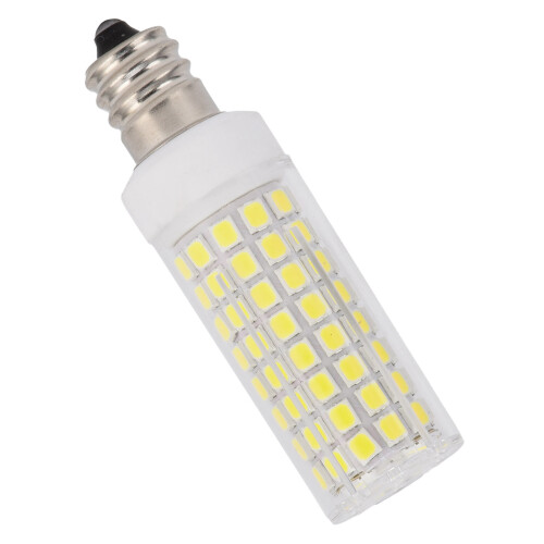 E12 102LED 6.4cmx2.0cm 1000LM 12W bianco freddo 220V 2