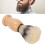 Brosse à rasage portable, bois composite/ABS, Salon 15