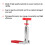 Vanne de pression 80/120/150, 18,3 cm, Couleur : telle qu'affichée 11