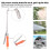 Kit spruzzatore ad alta pressione 46,3 cm Rame/Acciaio inossidabile/Plastica 9