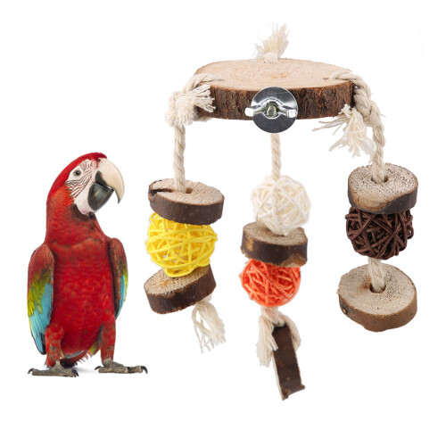 Jouet à mâcher Parrot Knots 74 g multicolore Ø 6-8 cm 2