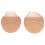 Coussin d'avant-pied beige caché 9,5x7,5x0,4 cm 1 paire 2