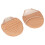 Coussin d'avant-pied beige caché 9,5x7,5x0,4 cm 1 paire 3