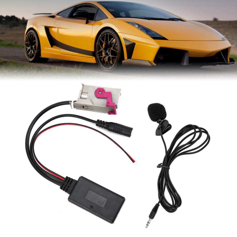 Car Bluetooth Module Auxin Cable Wireless Microphone Adapter Replacement For A3 A4 A6 A8 Tt R8 Rnse 32Pin Dc12v 6911322553010