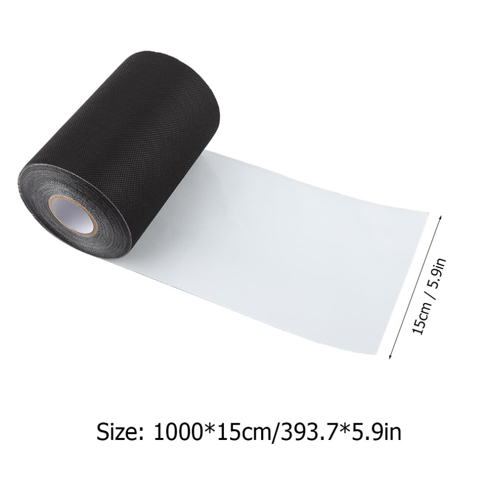 15*1000Cm Self Adhesive Joining Black Tape Synthetic Lawn Grass Artificial Turf 8741322553981