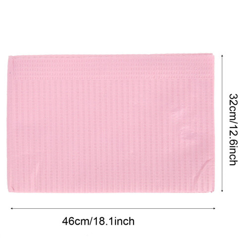 125 pièces rose 46x32cm tapis de table pour nail art jetable 2